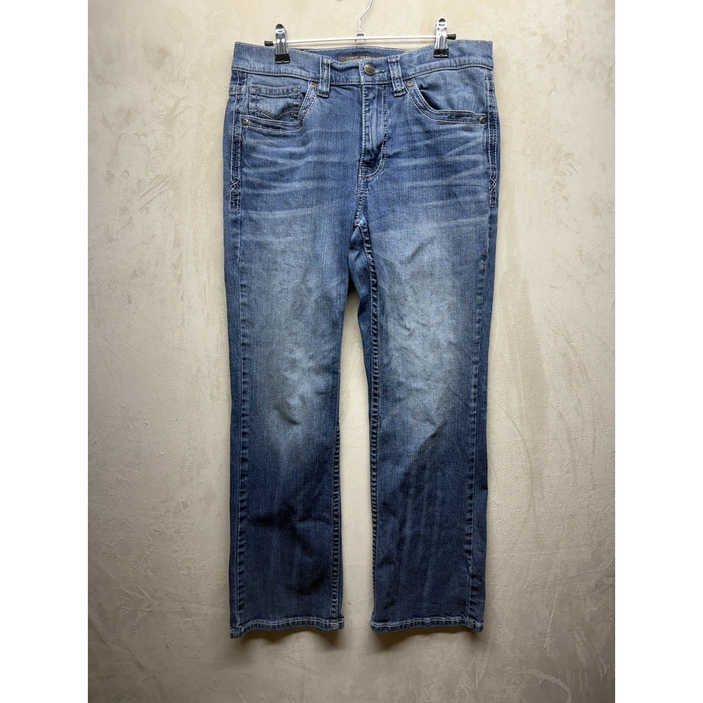 Cody James Jeans Mens 31x32 Slim Boot Wyatt Cowboy Mid Wash Stretch Denim Pants